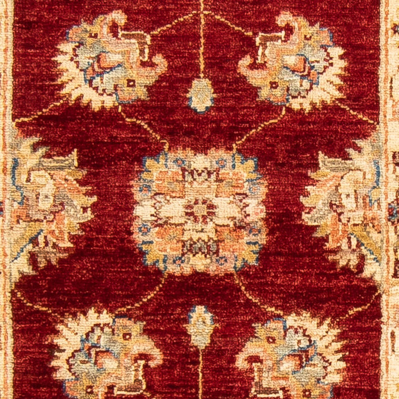Tapis de couloir Tapis Ziegler - 182 x 62 cm - rouge foncé