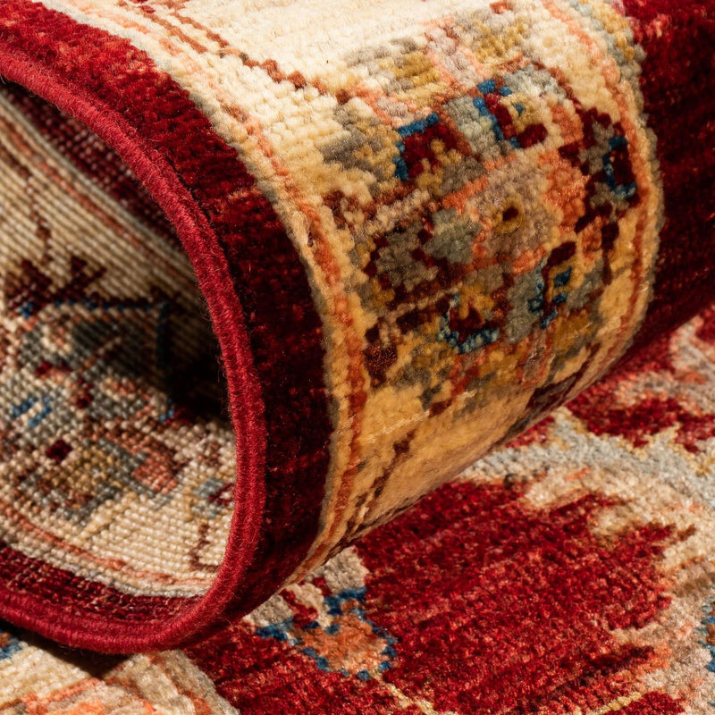Tapis de couloir Tapis Ziegler - 182 x 62 cm - rouge foncé
