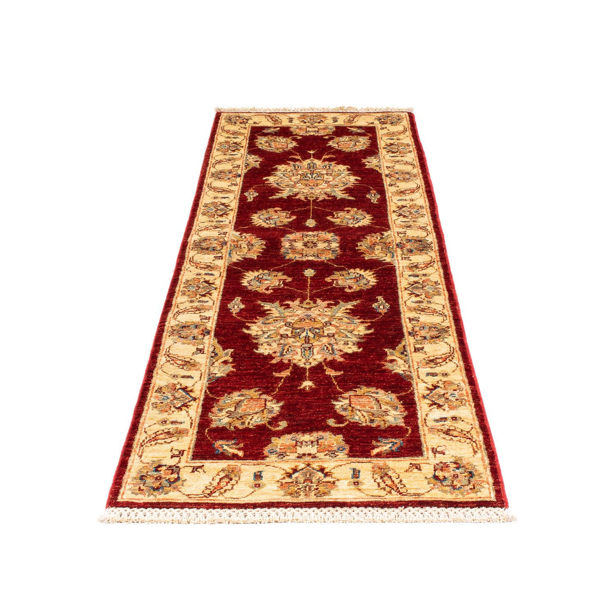 Tapis de couloir Tapis Ziegler - 182 x 62 cm - rouge foncé