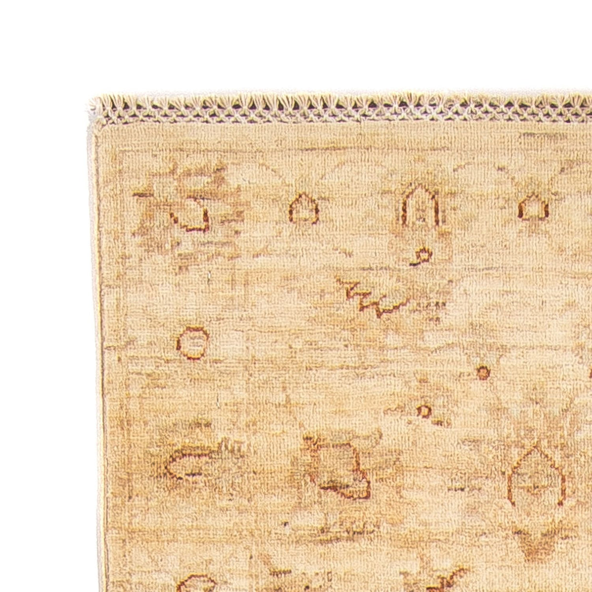 Tapis de couloir Tapis Ziegler - 244 x 76 cm - beige clair