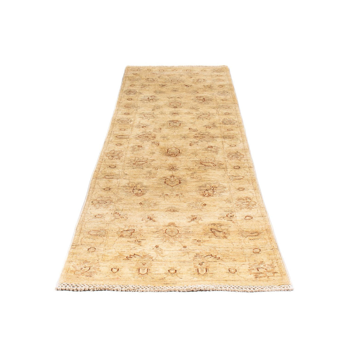 Tapis de couloir Tapis Ziegler - 244 x 76 cm - beige clair