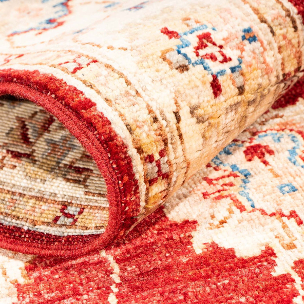 Tapis de couloir Tapis Ziegler - 264 x 83 cm - rouge foncé