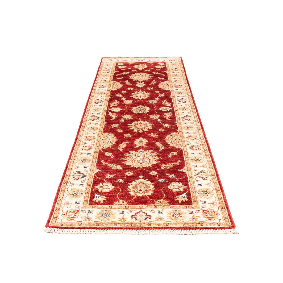 Tapis de couloir Tapis Ziegler - 264 x 83 cm - rouge foncé