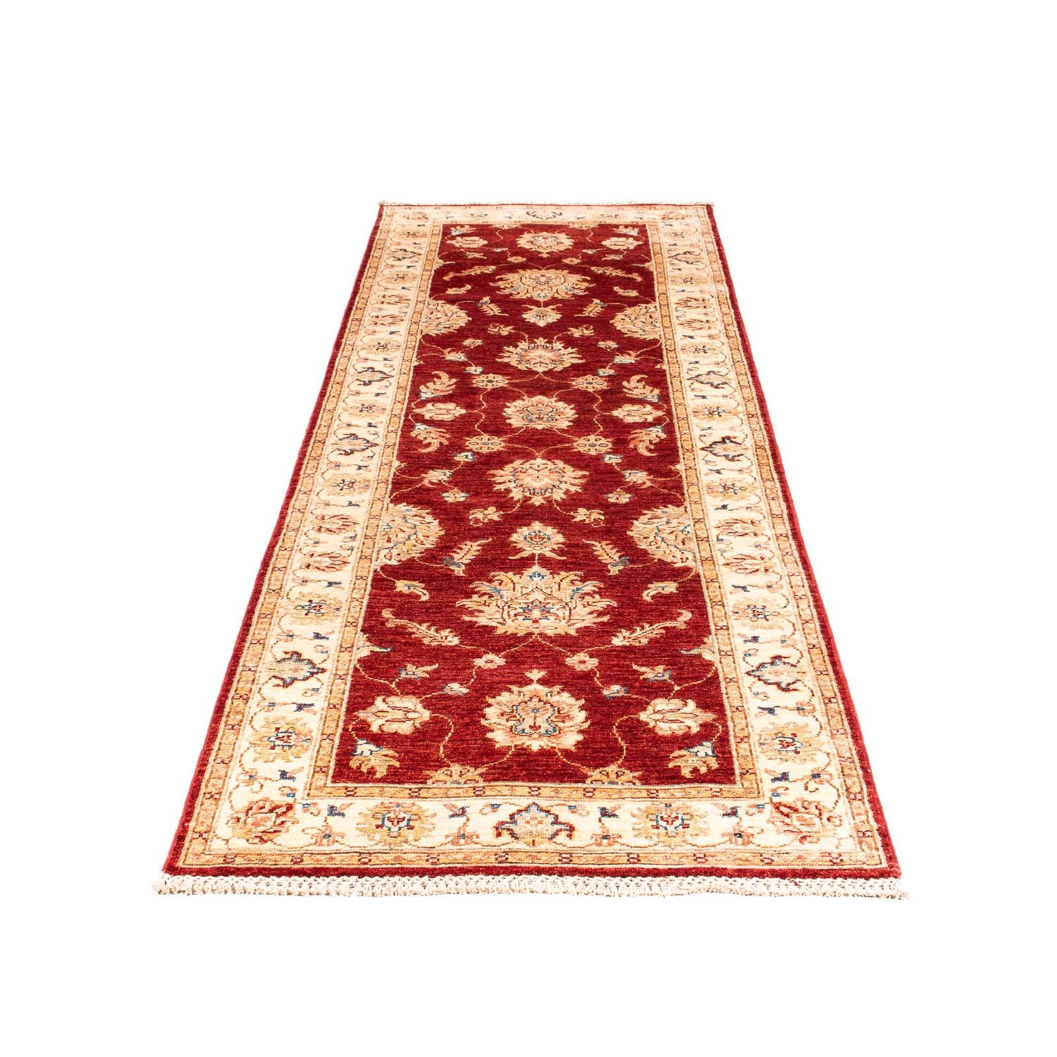 Tapis de couloir Tapis Ziegler - 264 x 85 cm - rouge foncé
