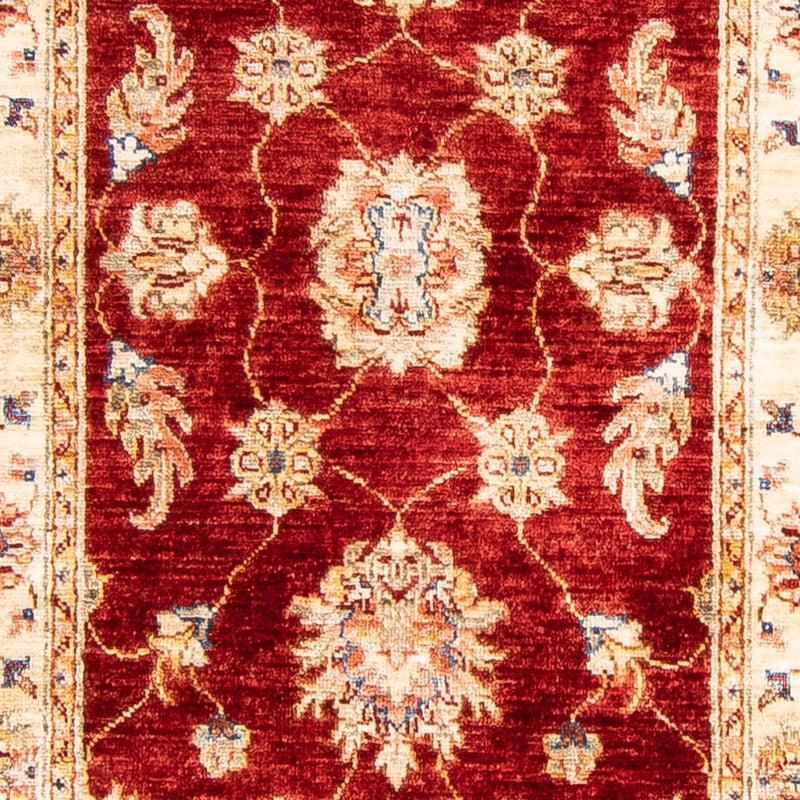 Tapis de couloir Tapis Ziegler - 310 x 76 cm - rouge foncé