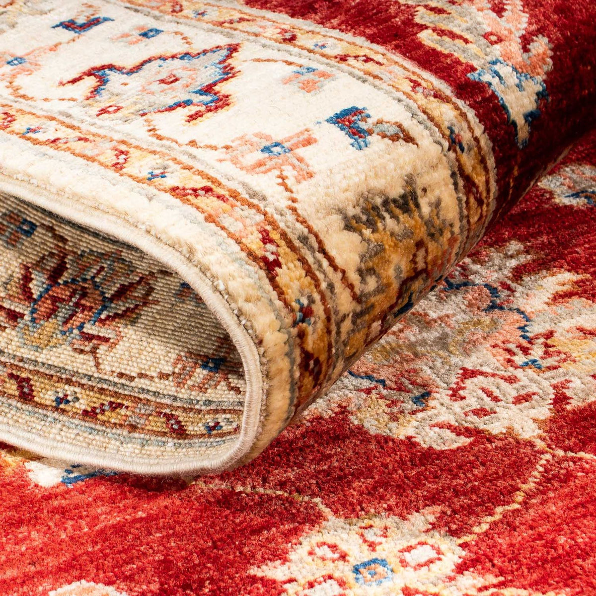 Tapis de couloir Tapis Ziegler - 310 x 76 cm - rouge foncé