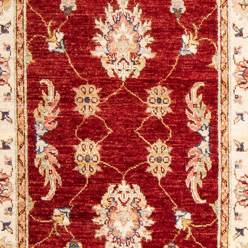 Tapis de couloir Tapis Ziegler - 311 x 83 cm - rouge foncé
