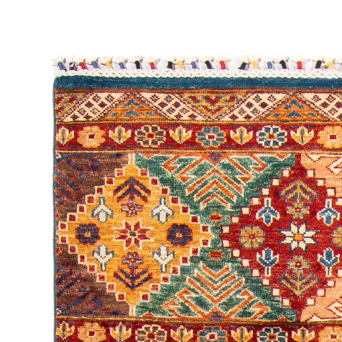 Tapis de couloir Tapis Ziegler - Shal - 210 x 76 cm - bleu foncé