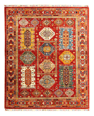 Tapis Ziegler - Ariana - 195 x 158 cm - rouge foncé