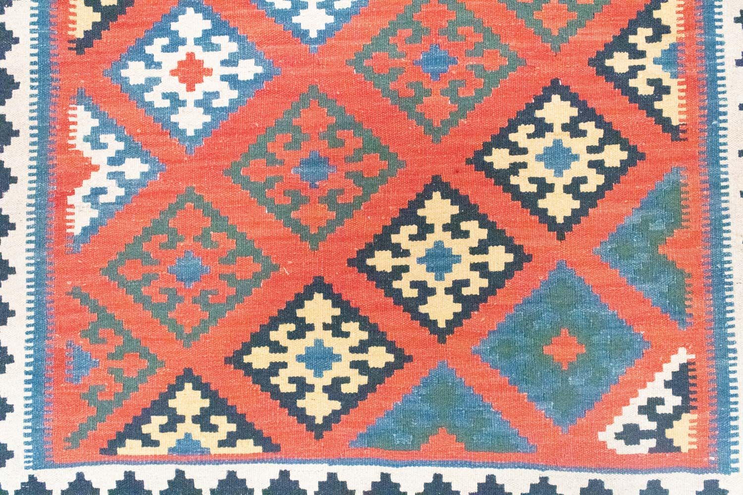 Tapis Kelim - Oriental - 188 x 123 cm - orange