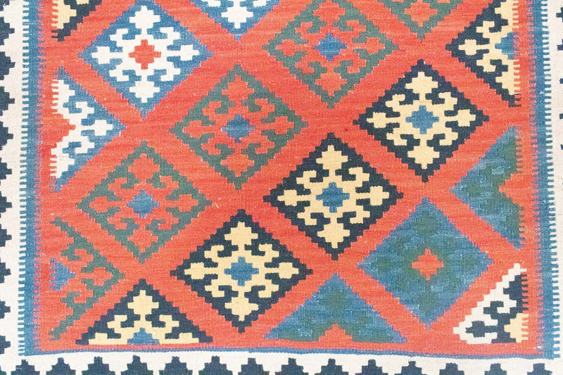 Tapis Kelim - Oriental - 188 x 123 cm - orange