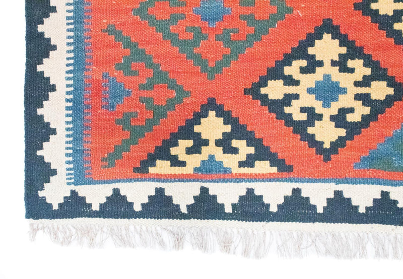 Tapis Kelim - Oriental - 188 x 123 cm - orange