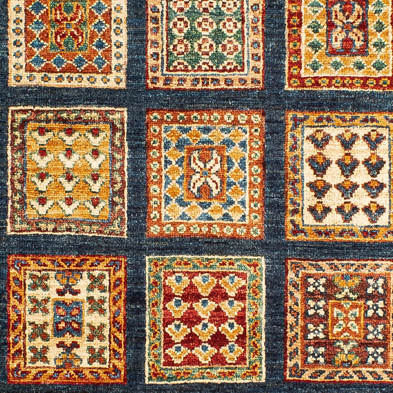 Tapis Ziegler - Bakhtiari - 123 x 83 cm - bleu foncé