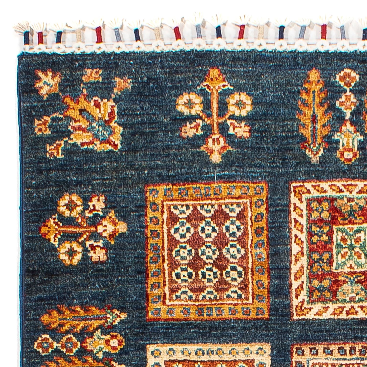 Tapis Ziegler - Bakhtiari - 123 x 83 cm - bleu foncé