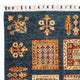 Tapis Ziegler - Bakhtiari - 123 x 83 cm - bleu foncé