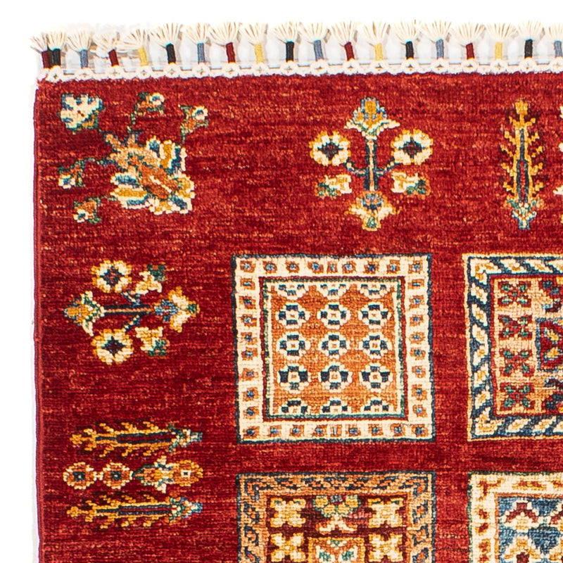 Tapis Ziegler - Bakhtiari - 123 x 84 cm - rouge foncé