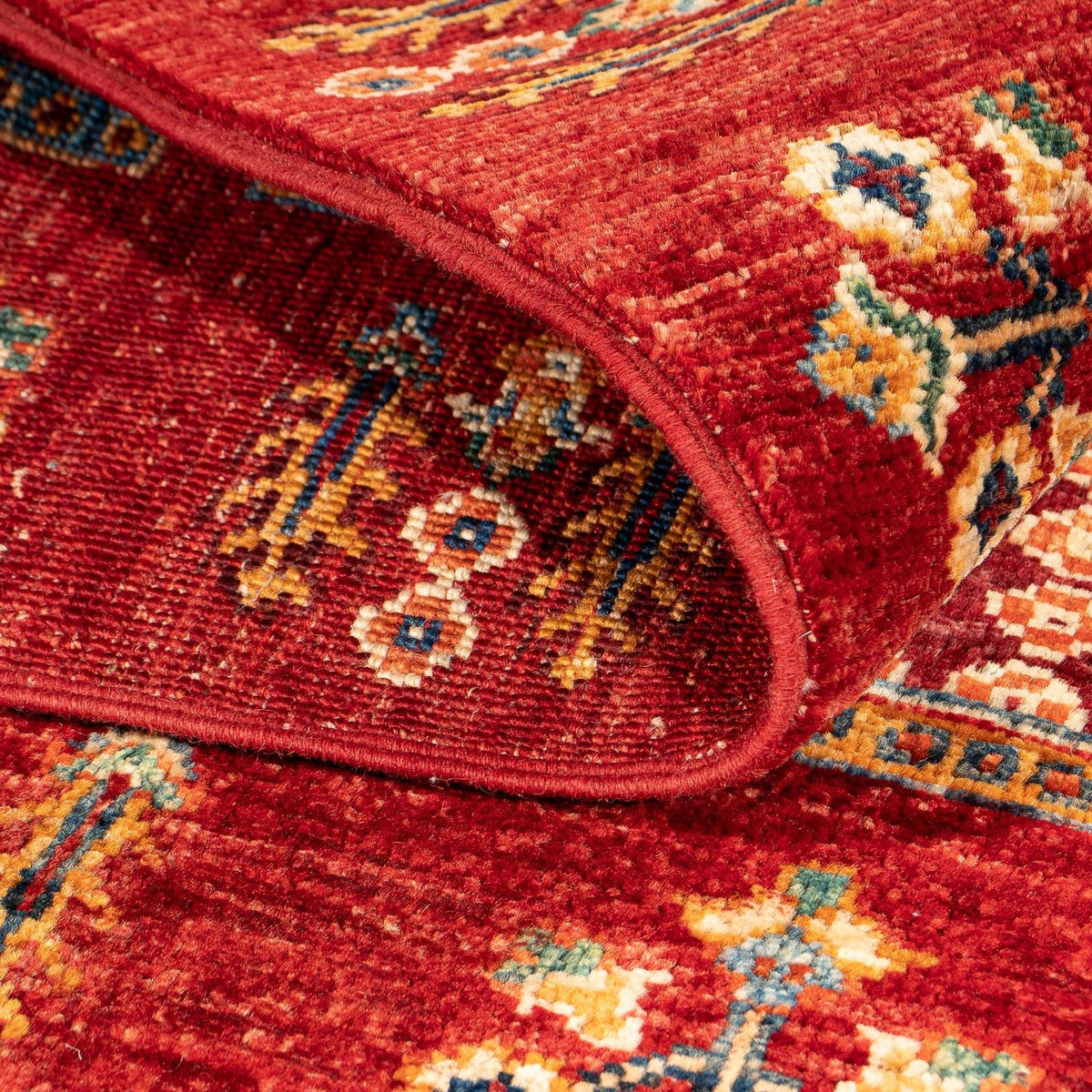 Tapis Ziegler - Bakhtiari - 123 x 84 cm - rouge foncé