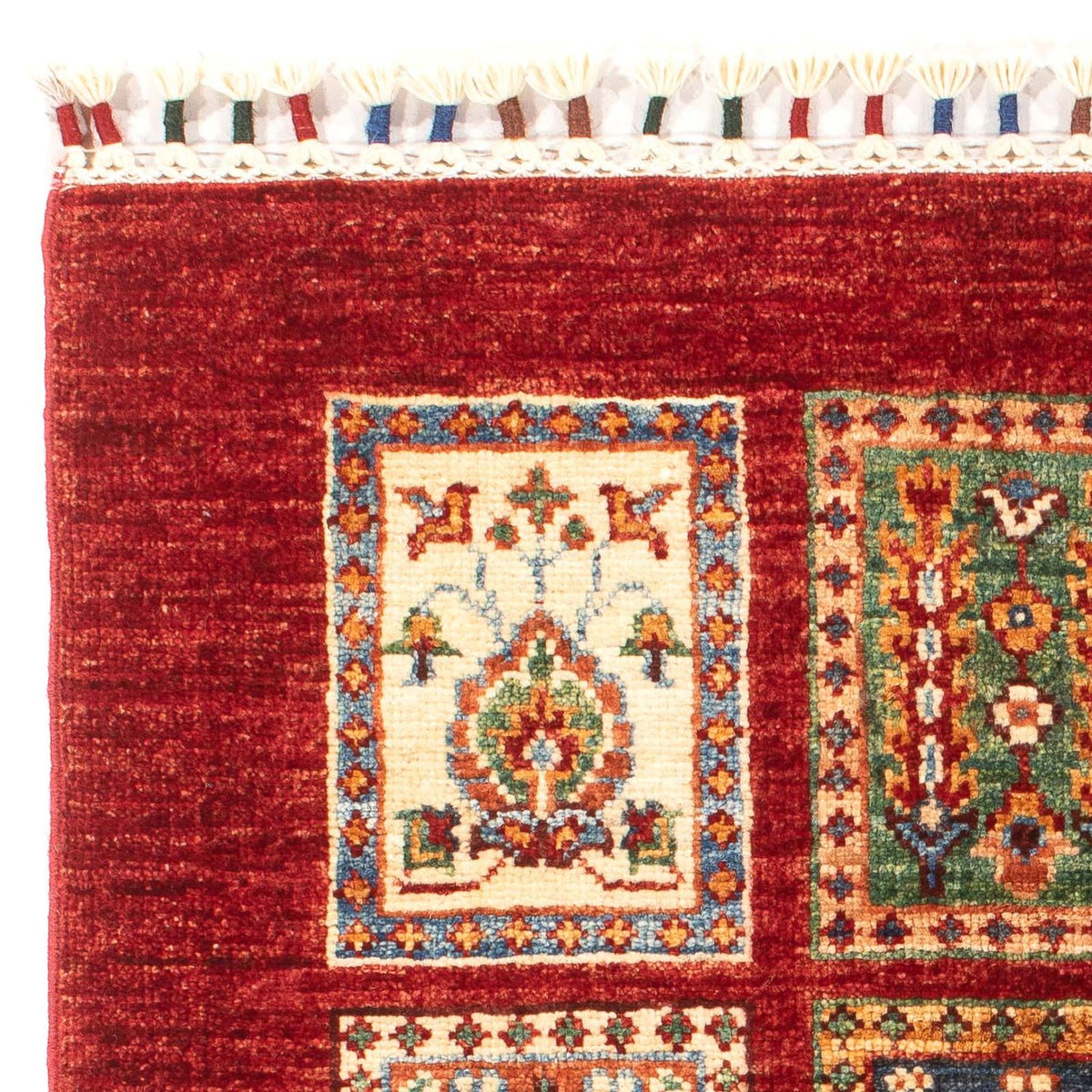 Tapis Ziegler - Bakhtiari - 101 x 66 cm - rouge foncé