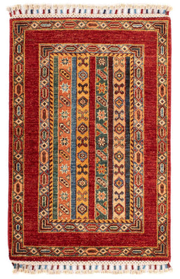 Tapis Ziegler - Shal - 99 x 66 cm - rouge foncé