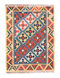 Tapis Kelim - Oriental - 168 x 128 cm - bleu