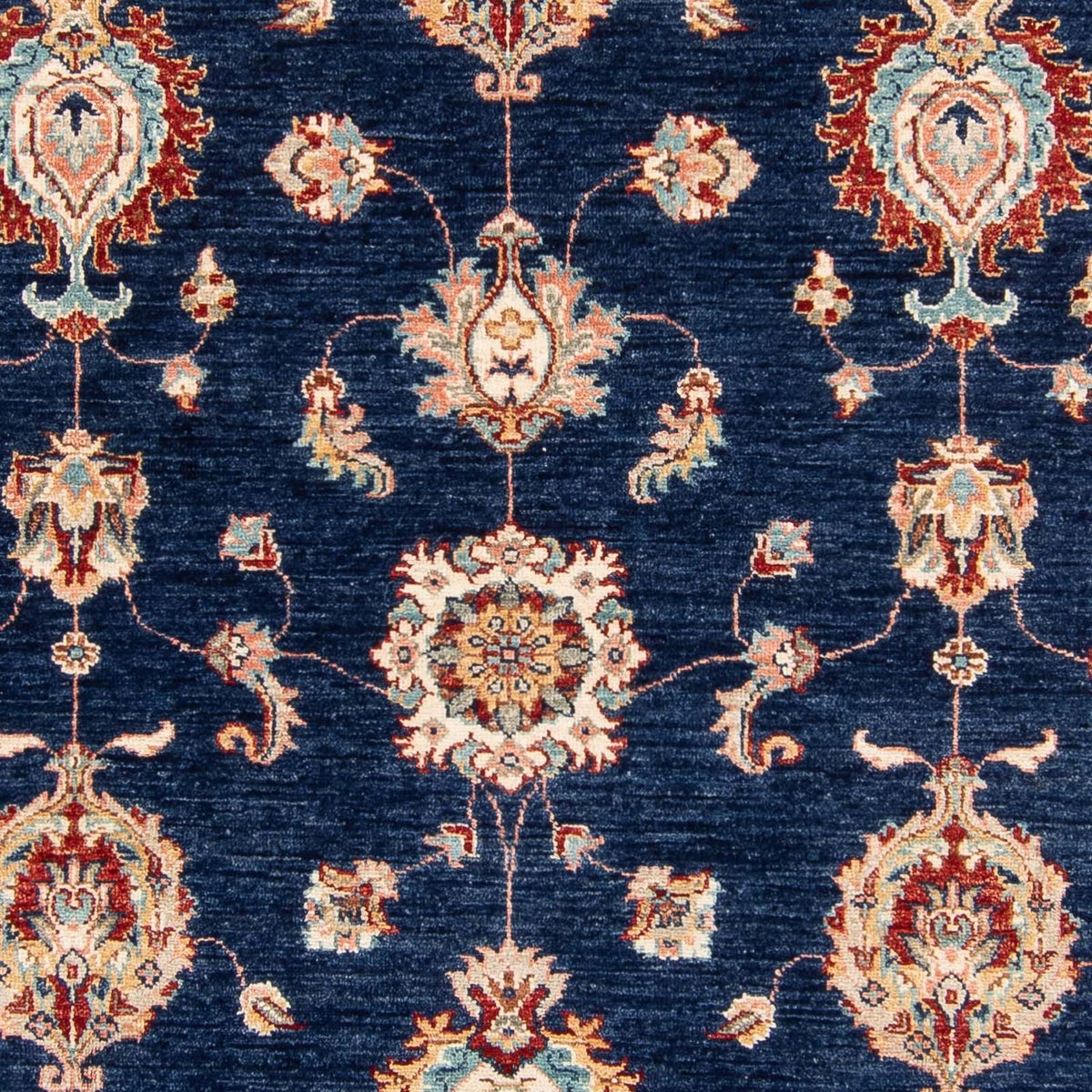 Tapis Ziegler - 242 x 175 cm - bleu foncé