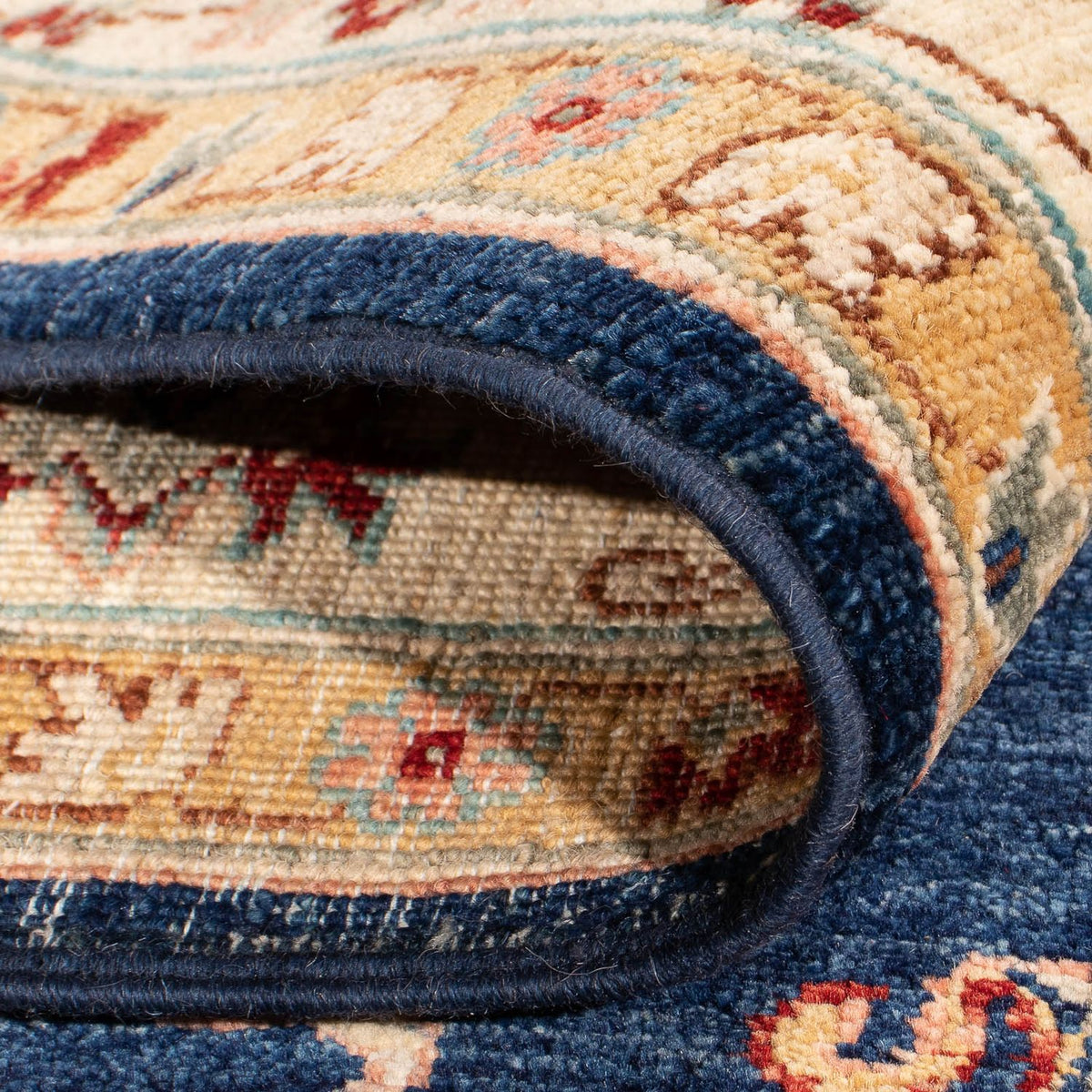 Tapis Ziegler - 242 x 175 cm - bleu foncé