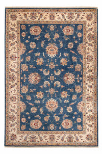 Tapis Ziegler - 257 x 175 cm - bleu foncé