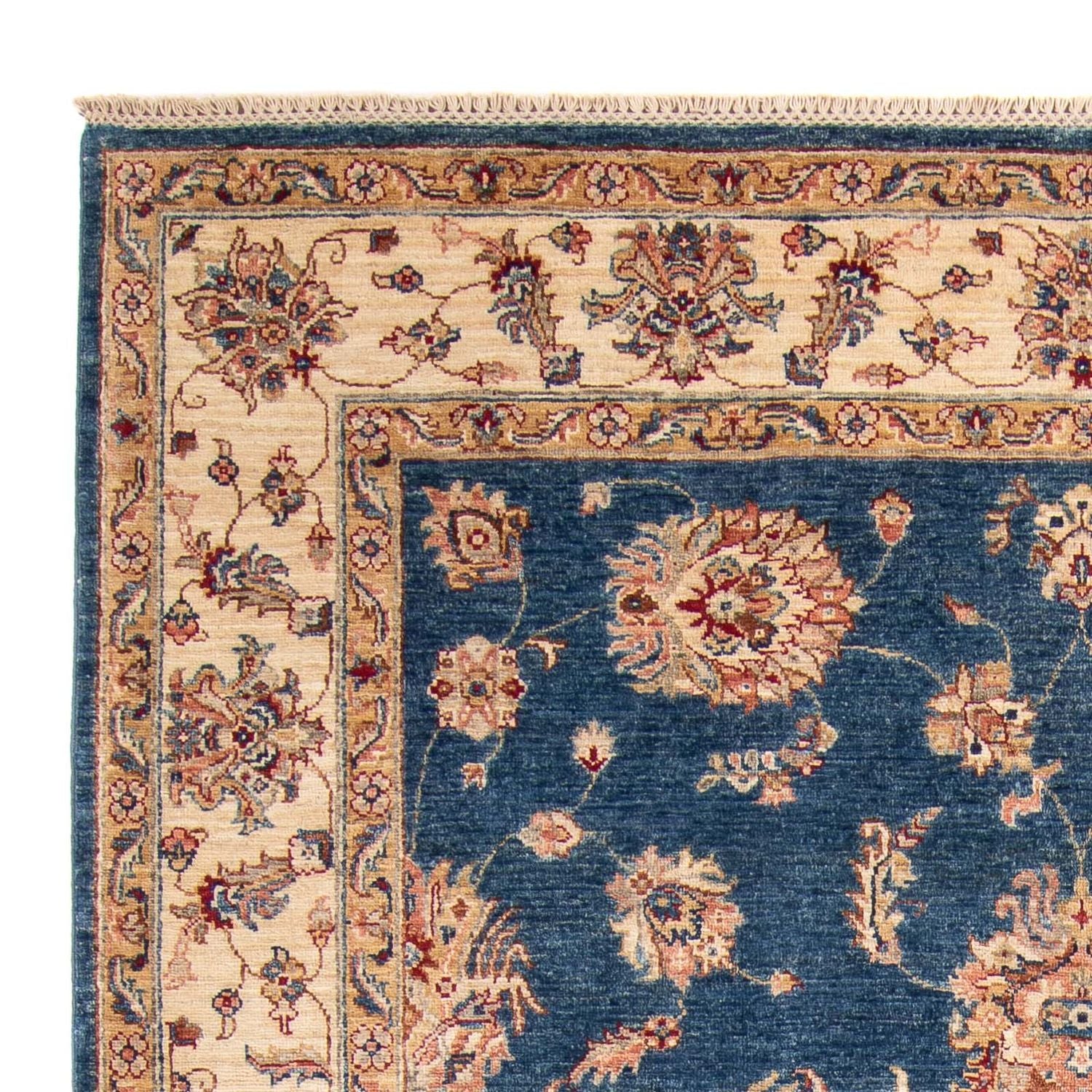 Tapis Ziegler - 257 x 175 cm - bleu foncé