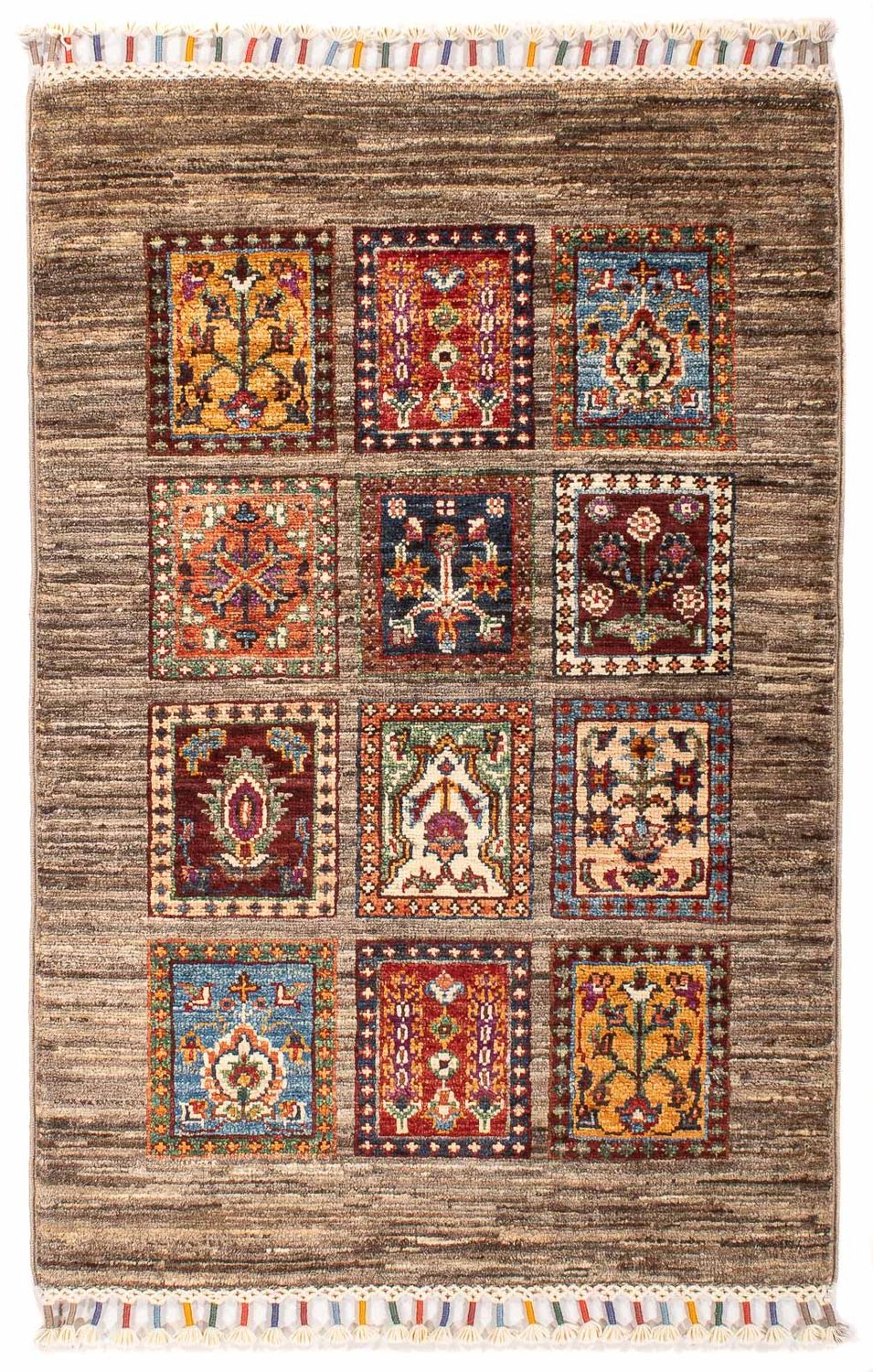 Tapis Ziegler - Bakhtiari - 91 x 60 cm - marron foncé