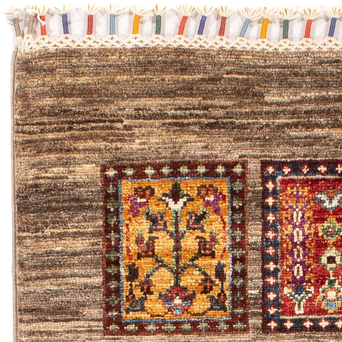 Tapis Ziegler - Bakhtiari - 91 x 60 cm - marron foncé