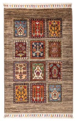 Tapis Ziegler - Bakhtiari - 96 x 62 cm - marron foncé