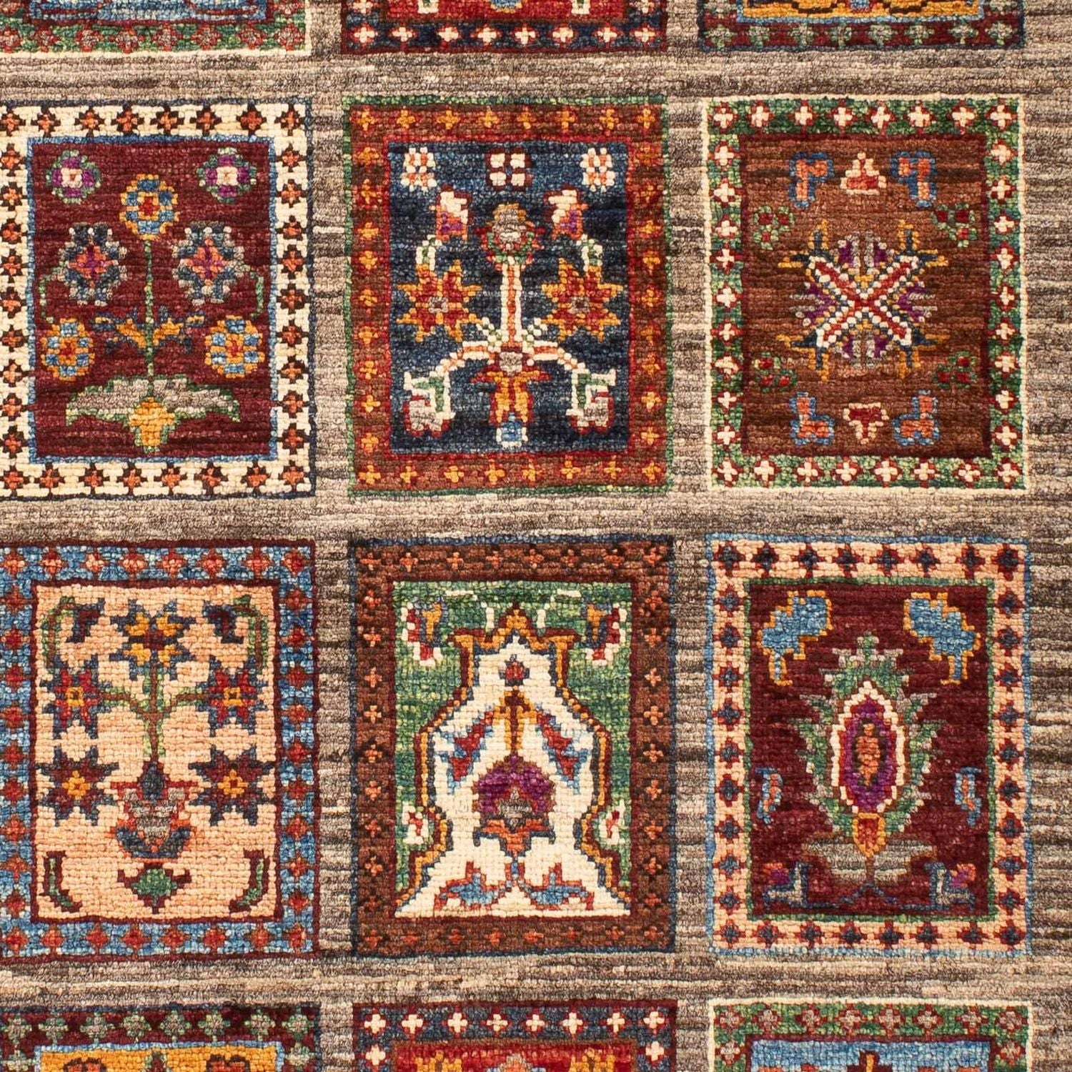Tapis Ziegler - Bakhtiari - 96 x 62 cm - marron foncé