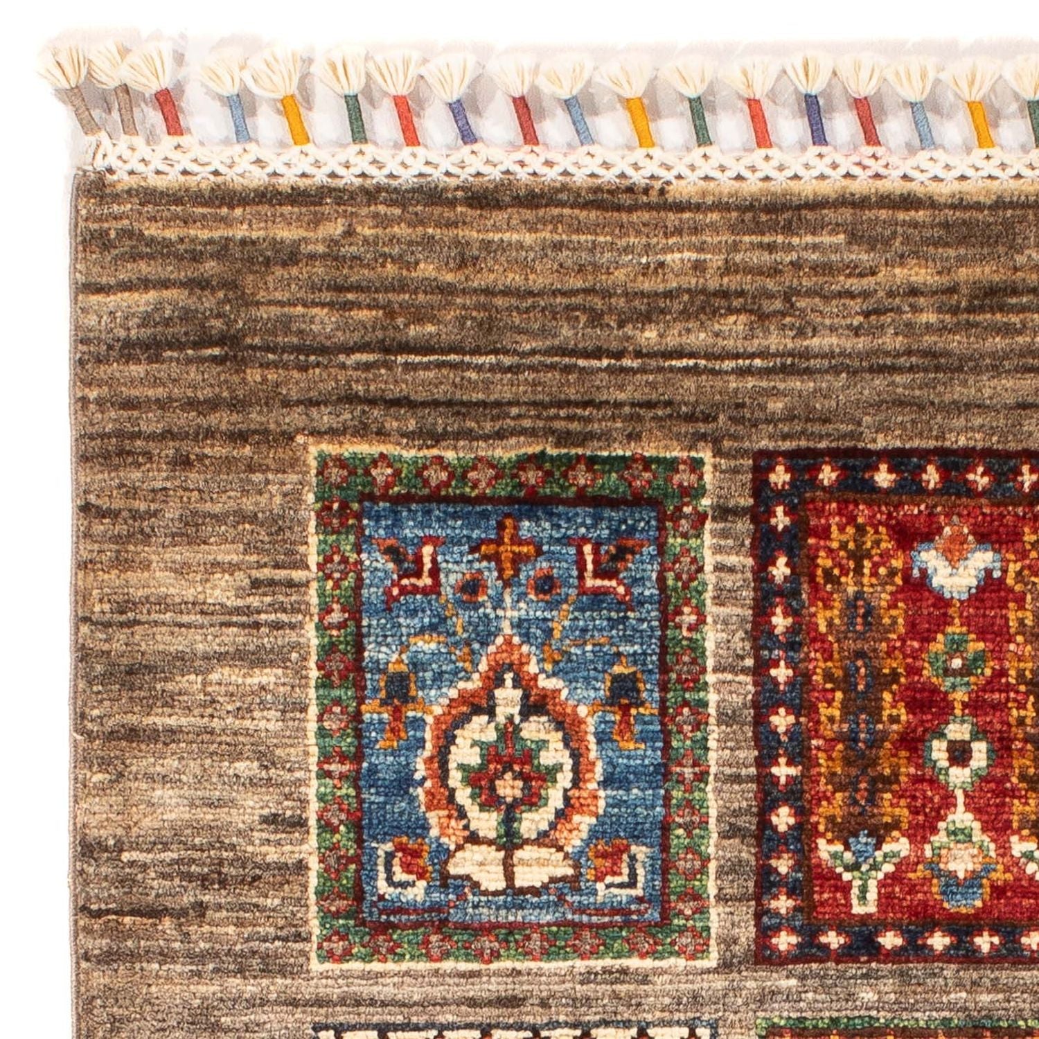 Tapis Ziegler - Bakhtiari - 96 x 62 cm - marron foncé