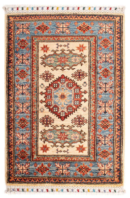 Tapis Ziegler - Kazak - 89 x 60 cm - beige
