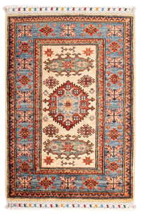 Tapis Ziegler - Kazak - 89 x 60 cm - beige