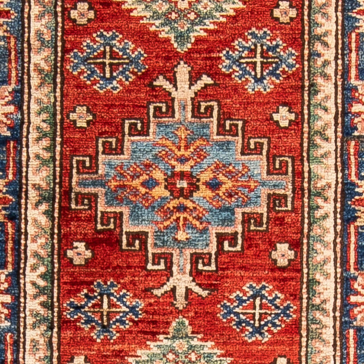 Tapis de couloir Tapis Ziegler - Kazak - 173 x 56 cm - rouge foncé