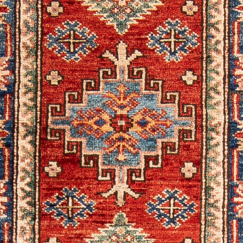 Tapis de couloir Tapis Ziegler - Kazak - 173 x 56 cm - rouge foncé