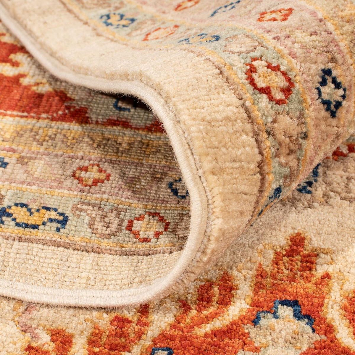 Tapis Ziegler - 245 x 198 cm - marron clair