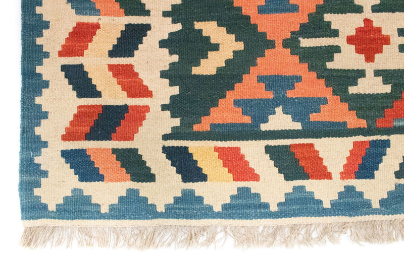 Tapis Kelim - Oriental - 177 x 130 cm - bleu