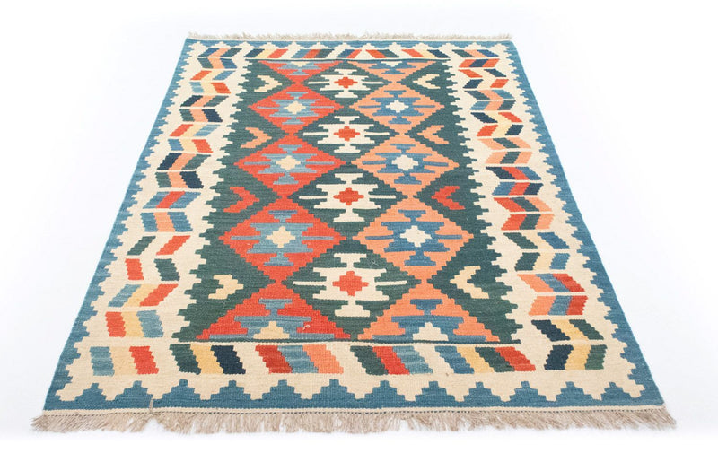 Tapis Kelim - Oriental - 177 x 130 cm - bleu