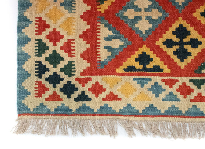 Tapis Kelim - Oriental - 184 x 118 cm - orange