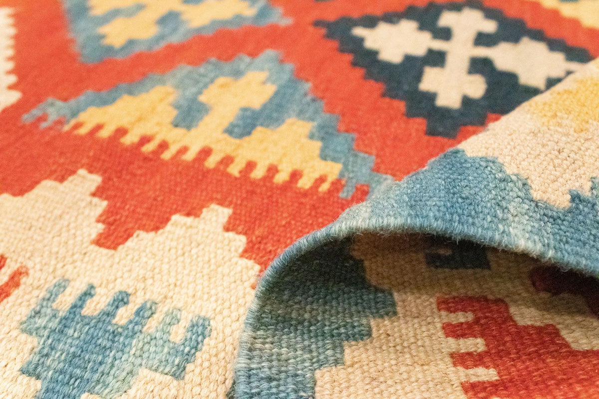 Tapis Kelim - Oriental - 184 x 118 cm - orange