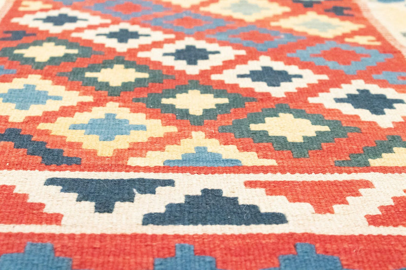 Tapis Kelim - Oriental - 150 x 100 cm - rouge