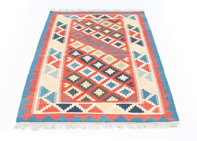 Tapis Kelim - Oriental - 150 x 100 cm - rouge