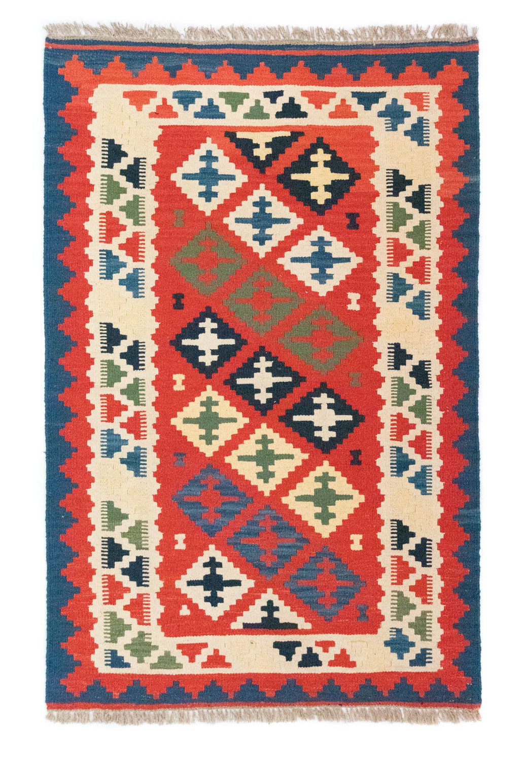 Tapis Kelim - Oriental - 150 x 102 cm - multicolore