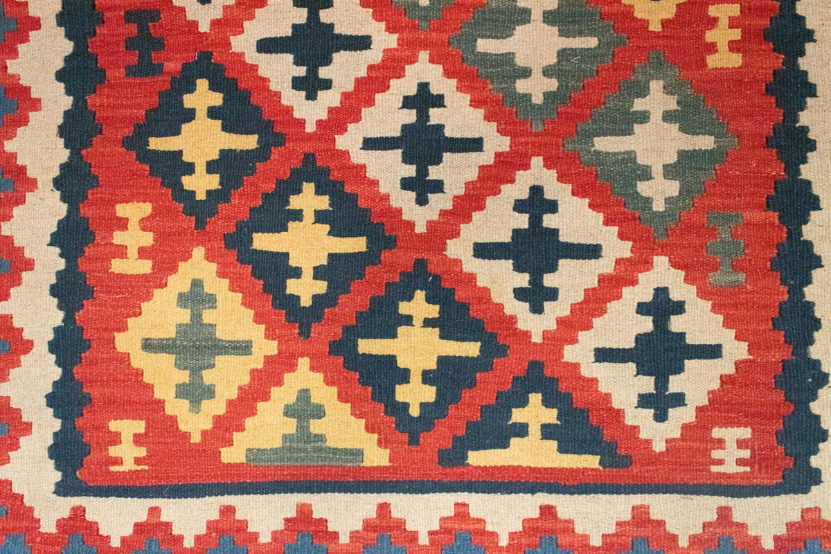 Tapis Kelim - Oriental - 150 x 102 cm - rouge