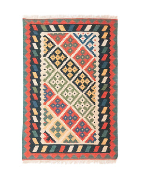 Tapis Kelim - Oriental - 150 x 104 cm - orange