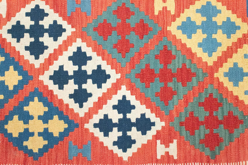 Tapis Kelim - Oriental - 147 x 101 cm - orange
