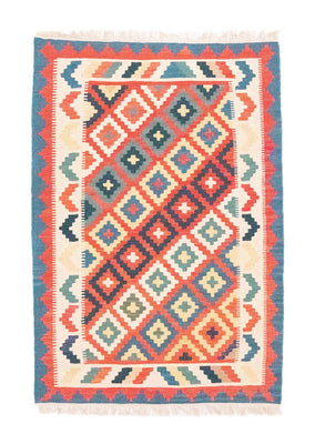 Tapis Kelim - Oriental - 151 x 102 cm - bleu