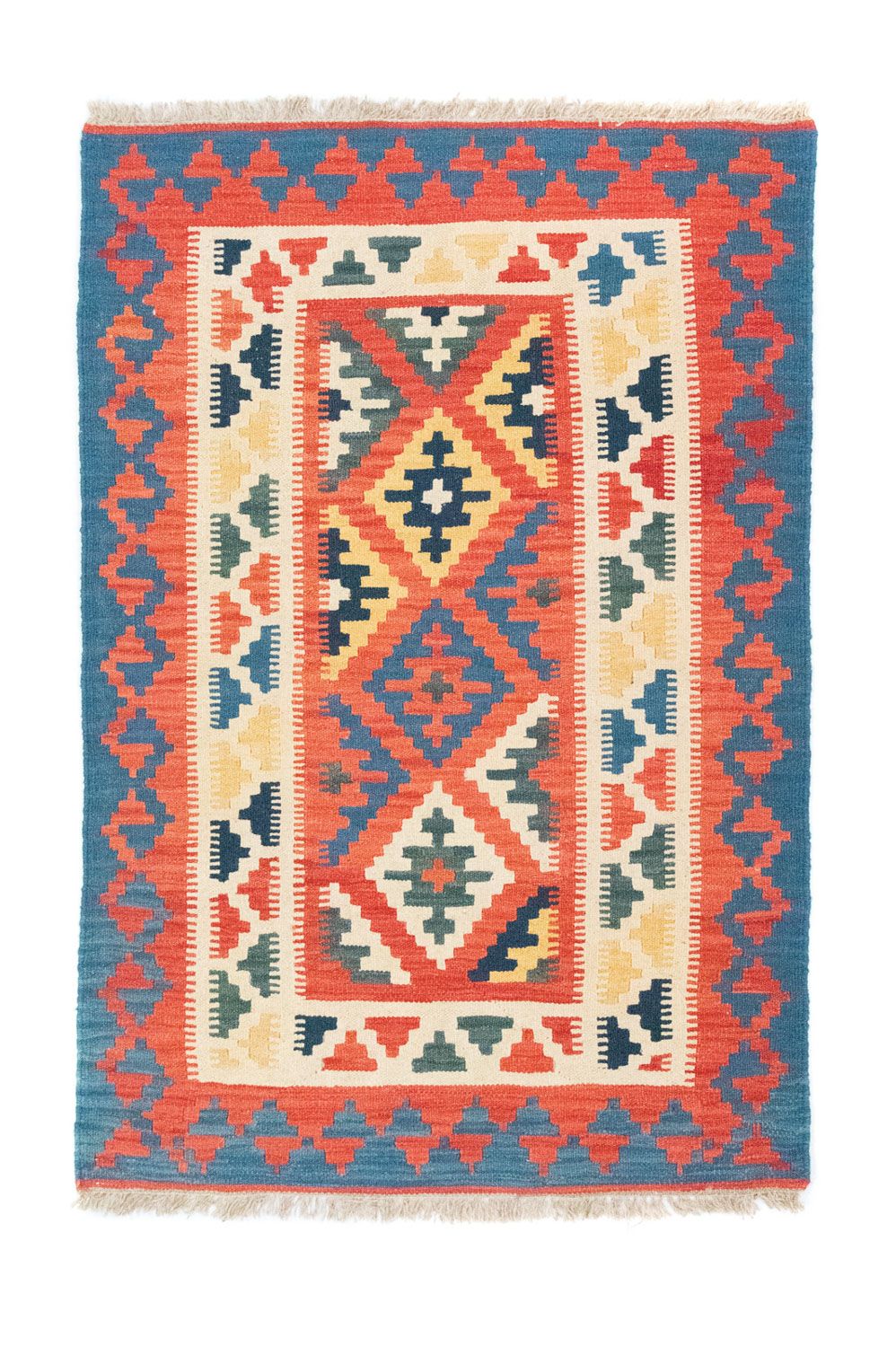 Tapis Kelim - Oriental - 152 x 103 cm - orange
